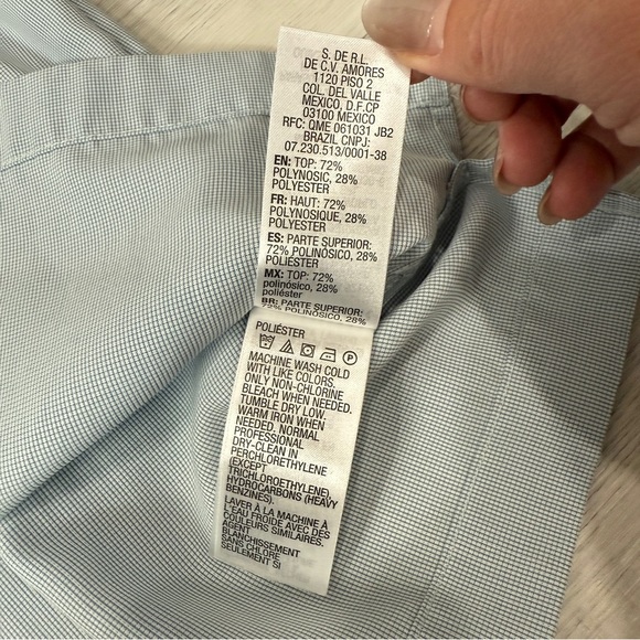 Quiksilver Waterman Light Blue Casual Button Down Shirt Size M Soft - Picture 14 of 17